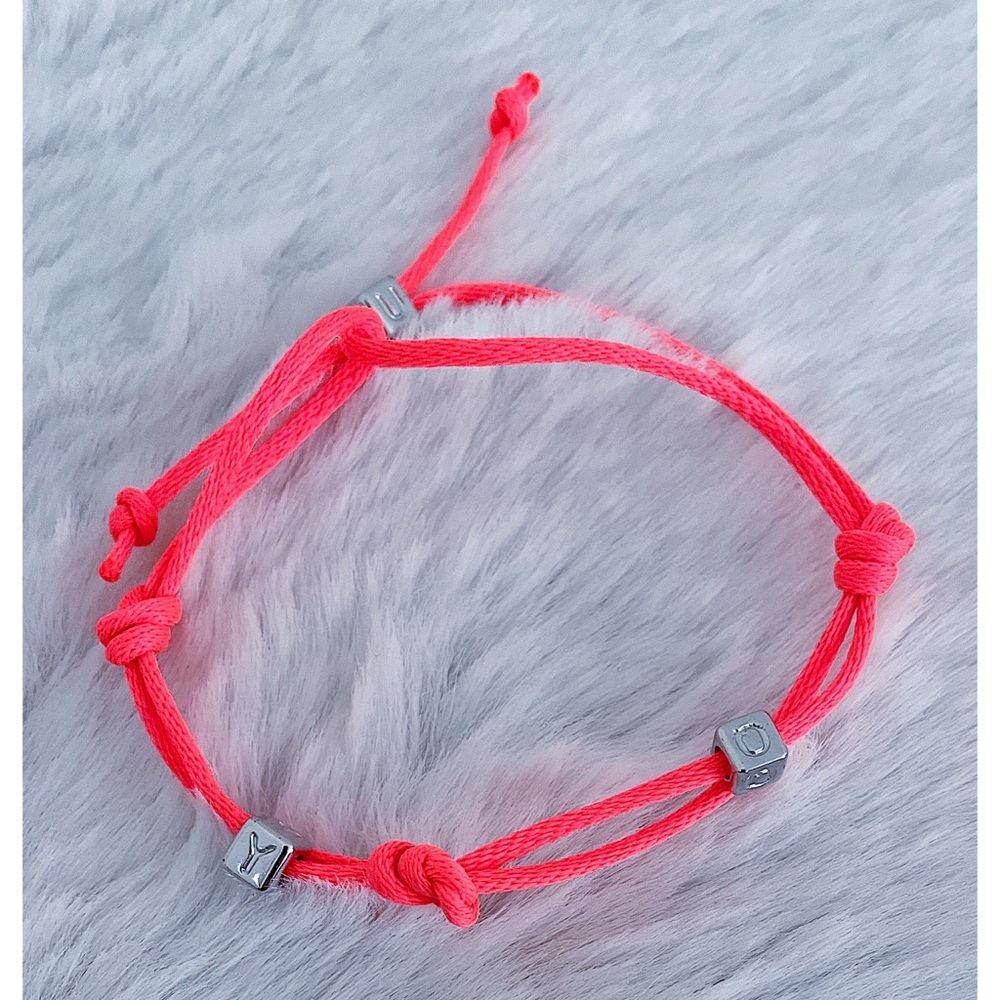 Handmade Cord and Nylon Bracelet